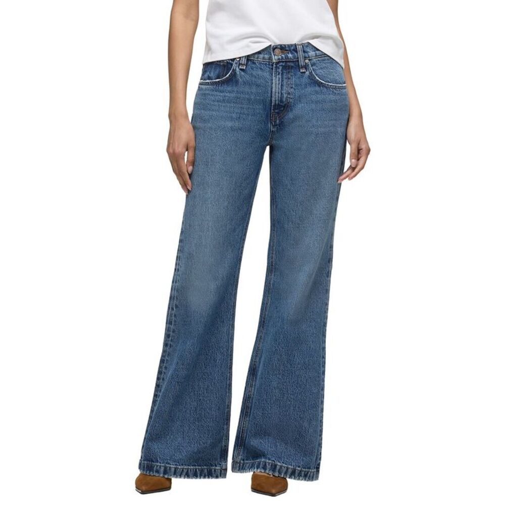 Hudson Jeans Womens  Rylee Low-Rise Flare Pant